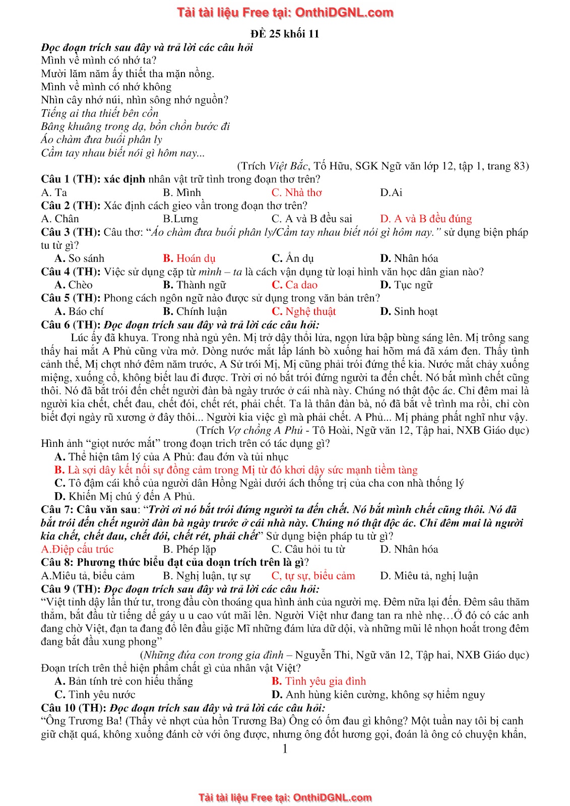 39 Đề ôn HSA - ĐỊnh tính