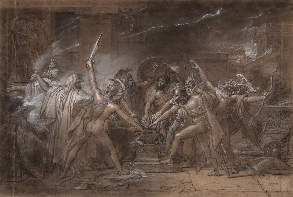 The Oath of the Seven Chiefs against Thebes c 1800