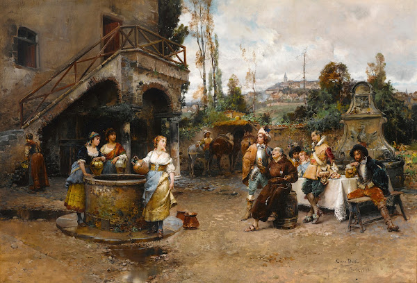 A conversation at the well