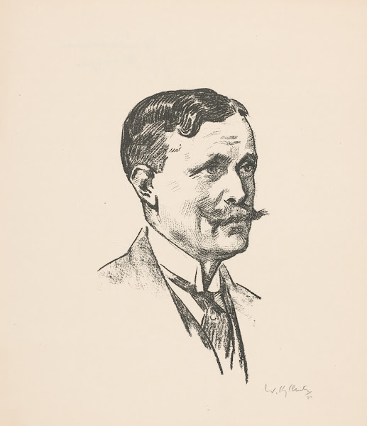 Portret van JG Moojen 1922