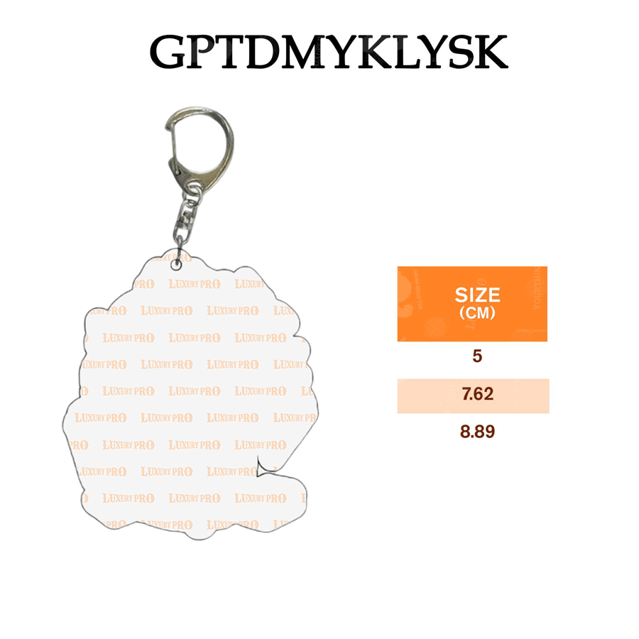 GPT Single-sided Acrylic Keychain