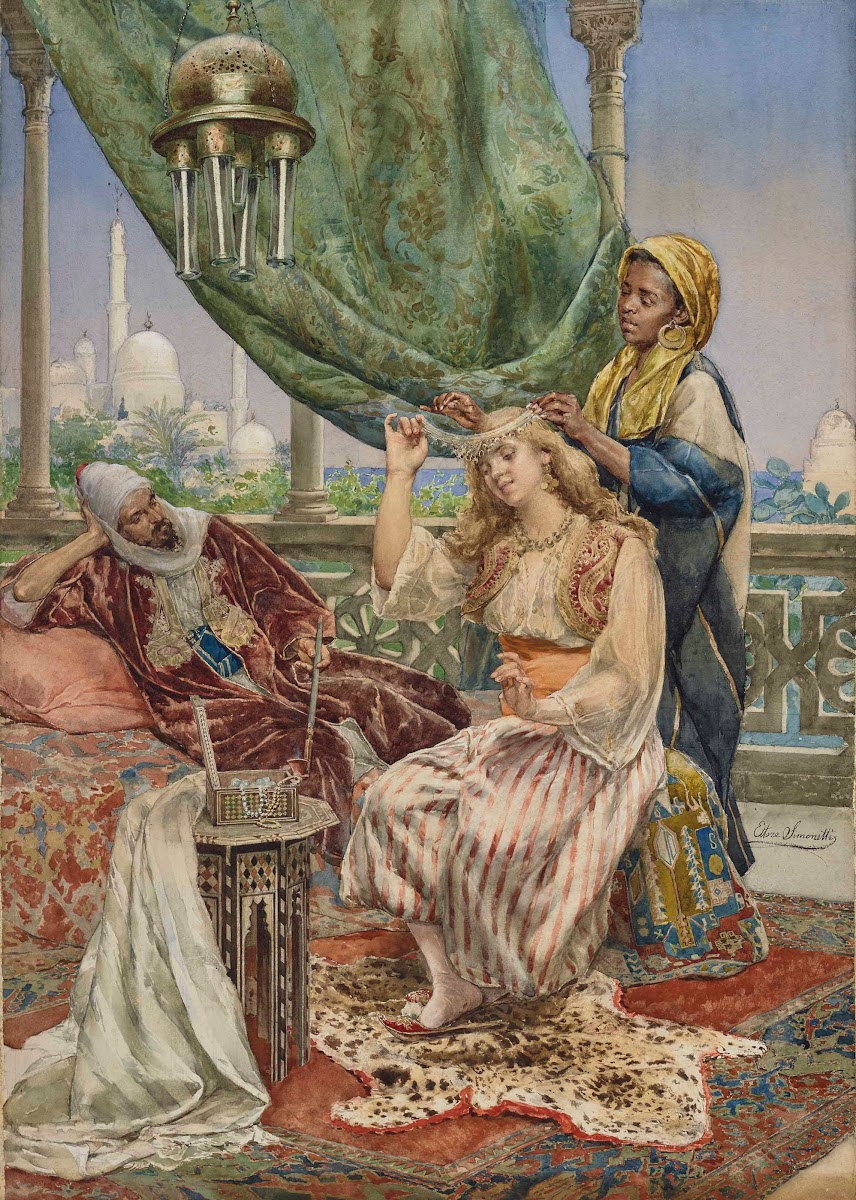 The servant and mistress