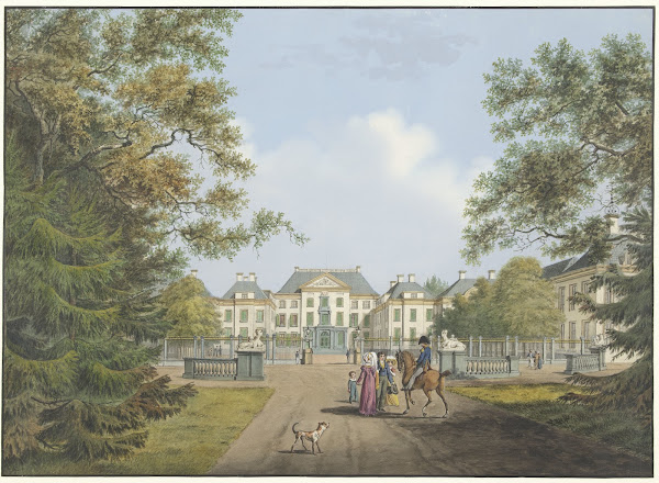 Gezicht op paleis Het Loo 1784   1828