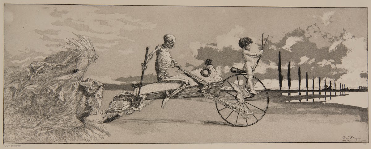 Amor Tod und Jenseits 1880