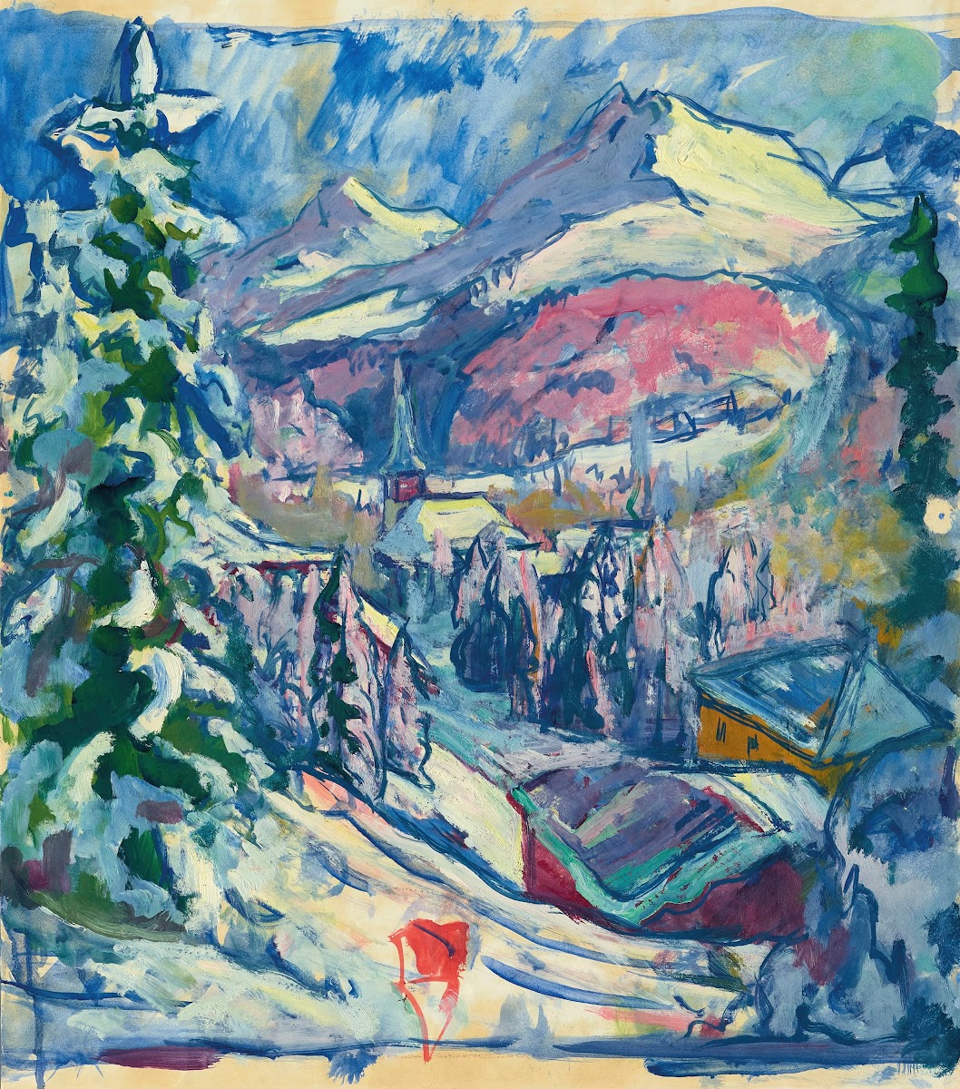 Davos Im Winter 1916