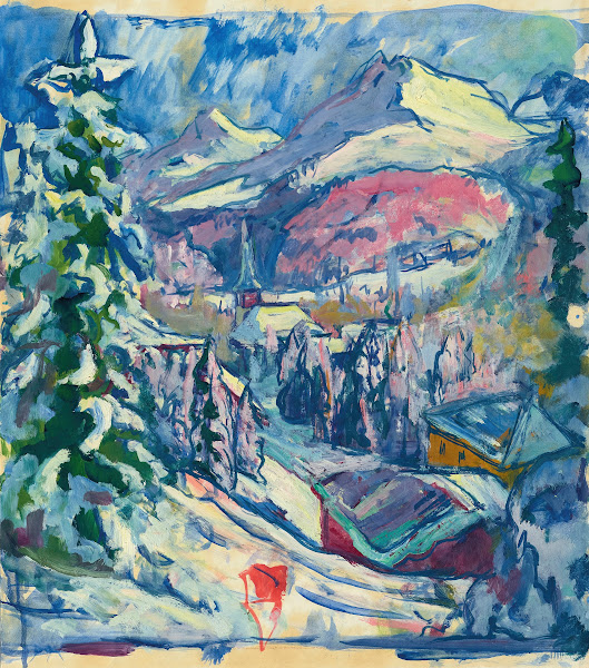 Davos Im Winter 1916
