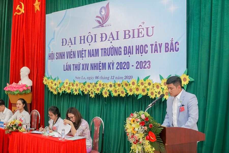 Đại hội Đại biểu Hội sinh viên Việt Nam Trường Đại học Tây Bắc lần thứ XIV, nhiệm kỳ 2020 - 2023