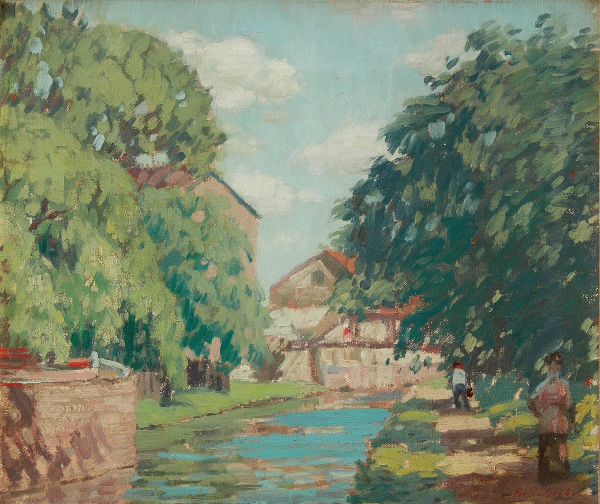 Canal Towpath At New Hope circa 1925