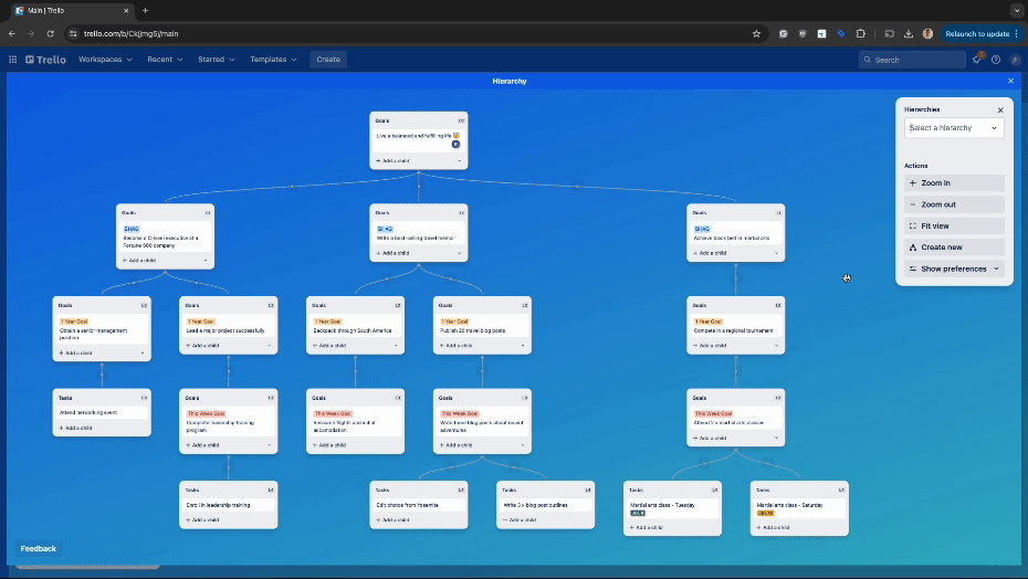 Hierarchy for Trello Power-Up | Trello