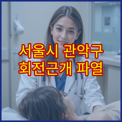 서울시 관악구 회전근개 파열 비수술 치료 재활 전문 정형외과 병원