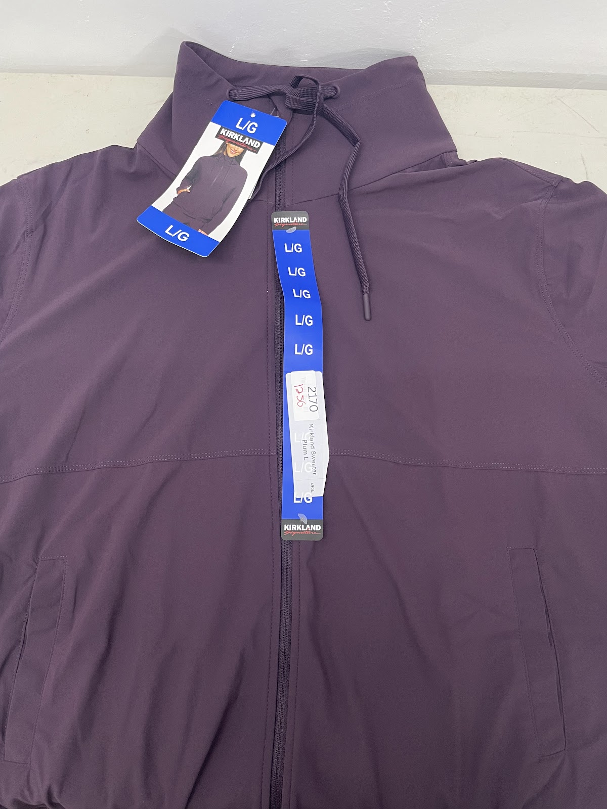 Kirkland Sweater Plum L #2170