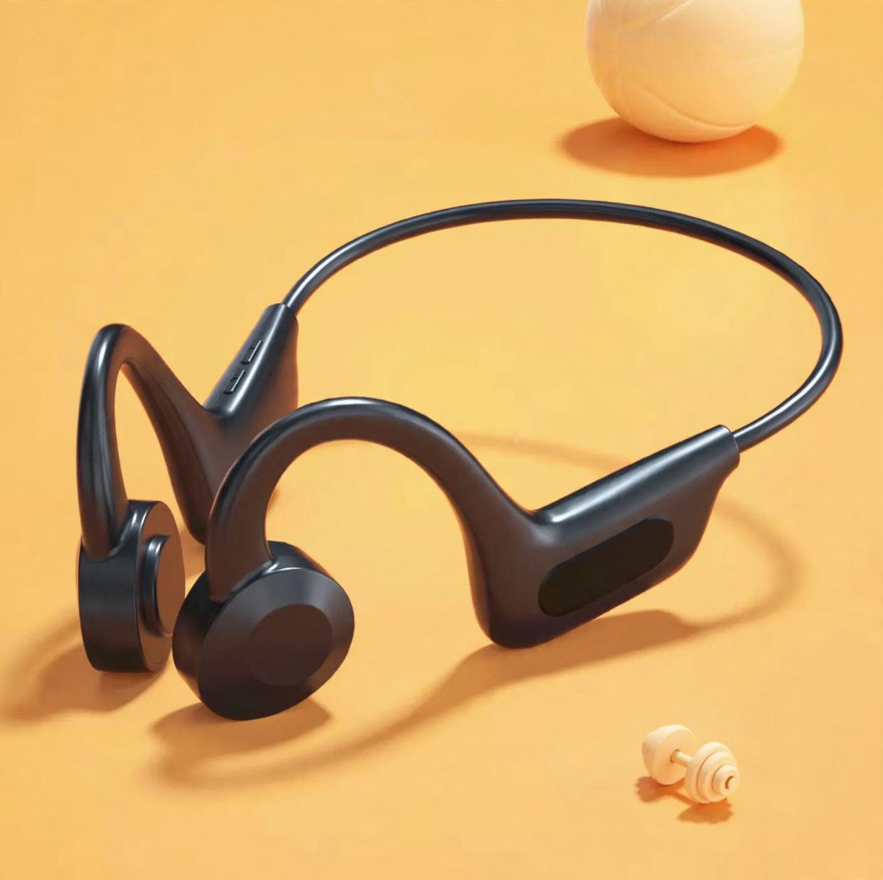 Noise-canceling hanging earbuds, model YYK-Q33