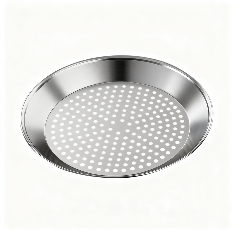 Edelstahl-Dampfgareinsatz für Woks und Pfannen