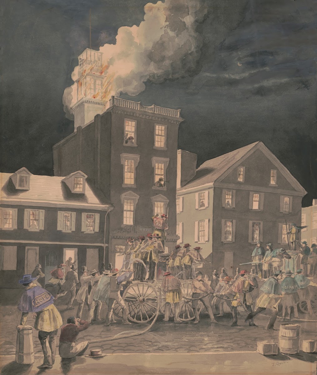 Fire in Philadelphia 1850 1869