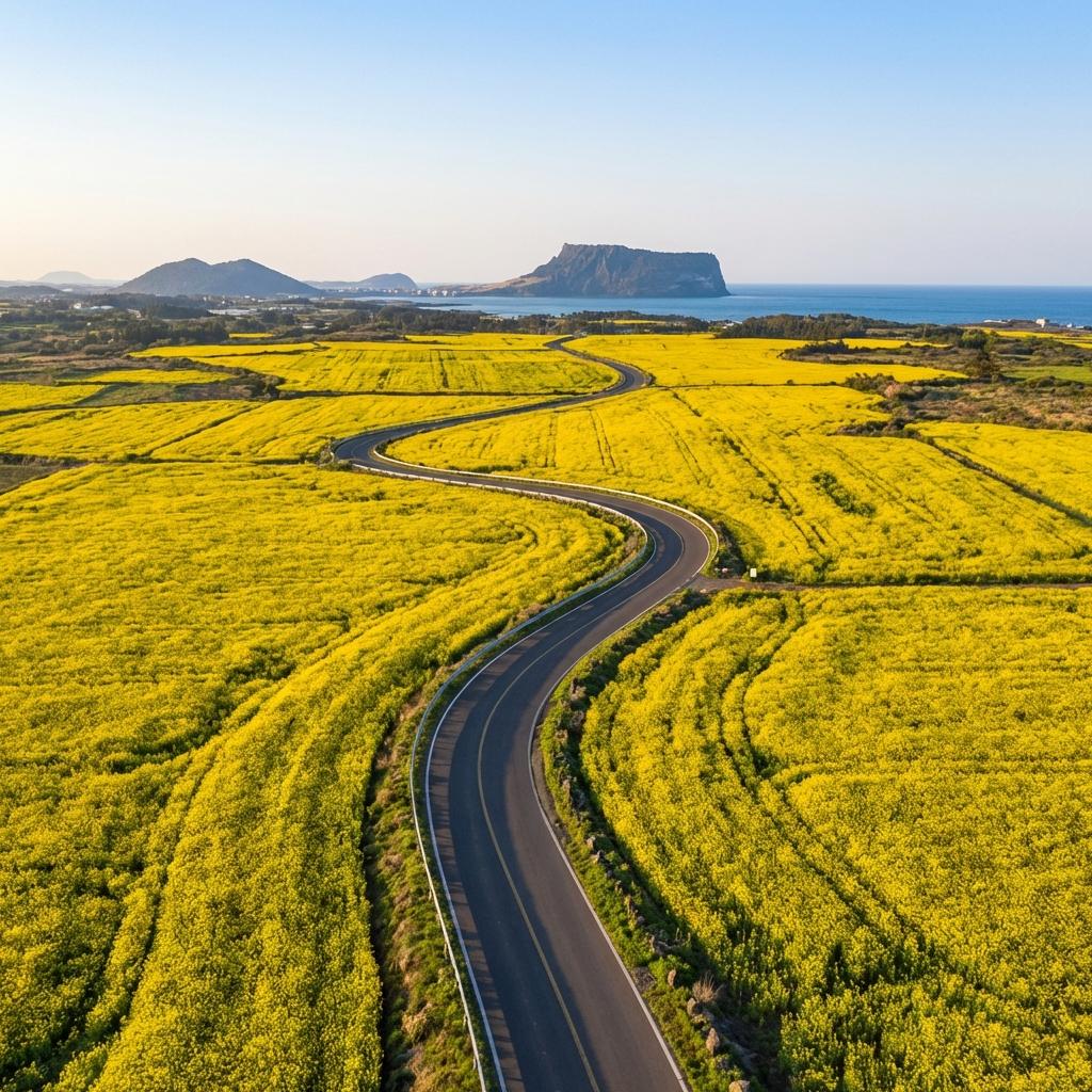 숨겨진 유채꽃 명당 3곳 & 주차 꿀팁