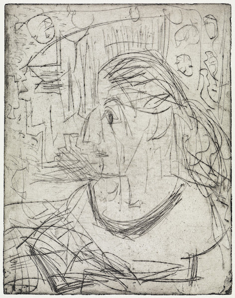 Kranke Frau 1919