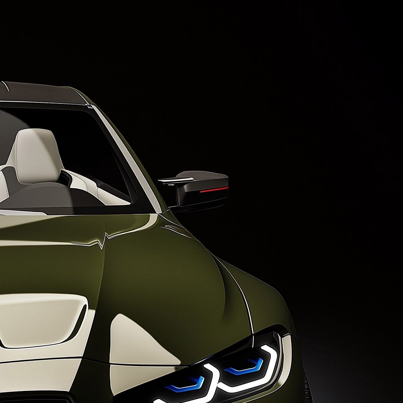 Download Bmw M4, Sports Car, Automotive, Vehicle 2K iPhone