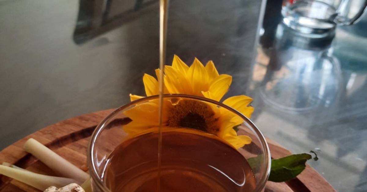 Trà gừng sả mật ong