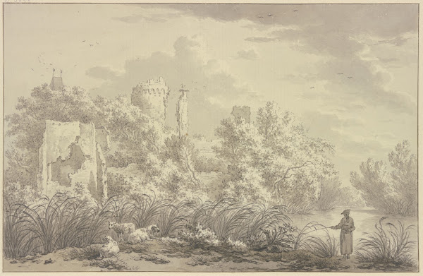 Ruwine van het Slot de Egmont