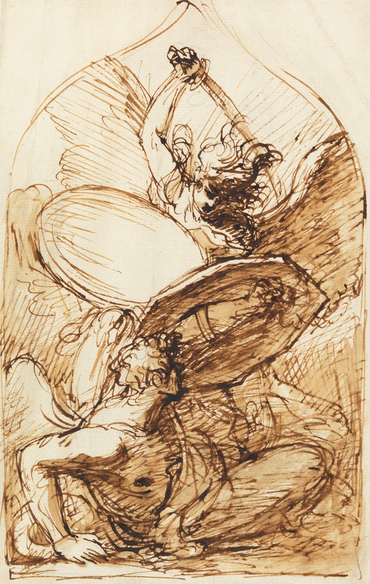 St Michael and Lucifer