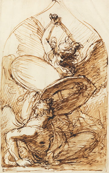 St Michael and Lucifer