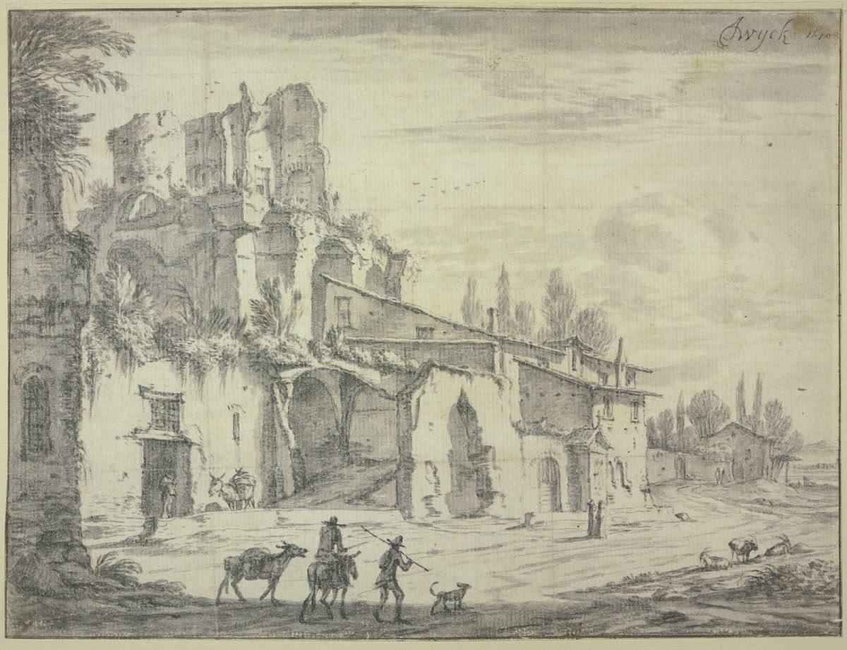 Landscape with ruins 1670