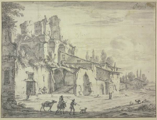 Landscape with ruins 1670