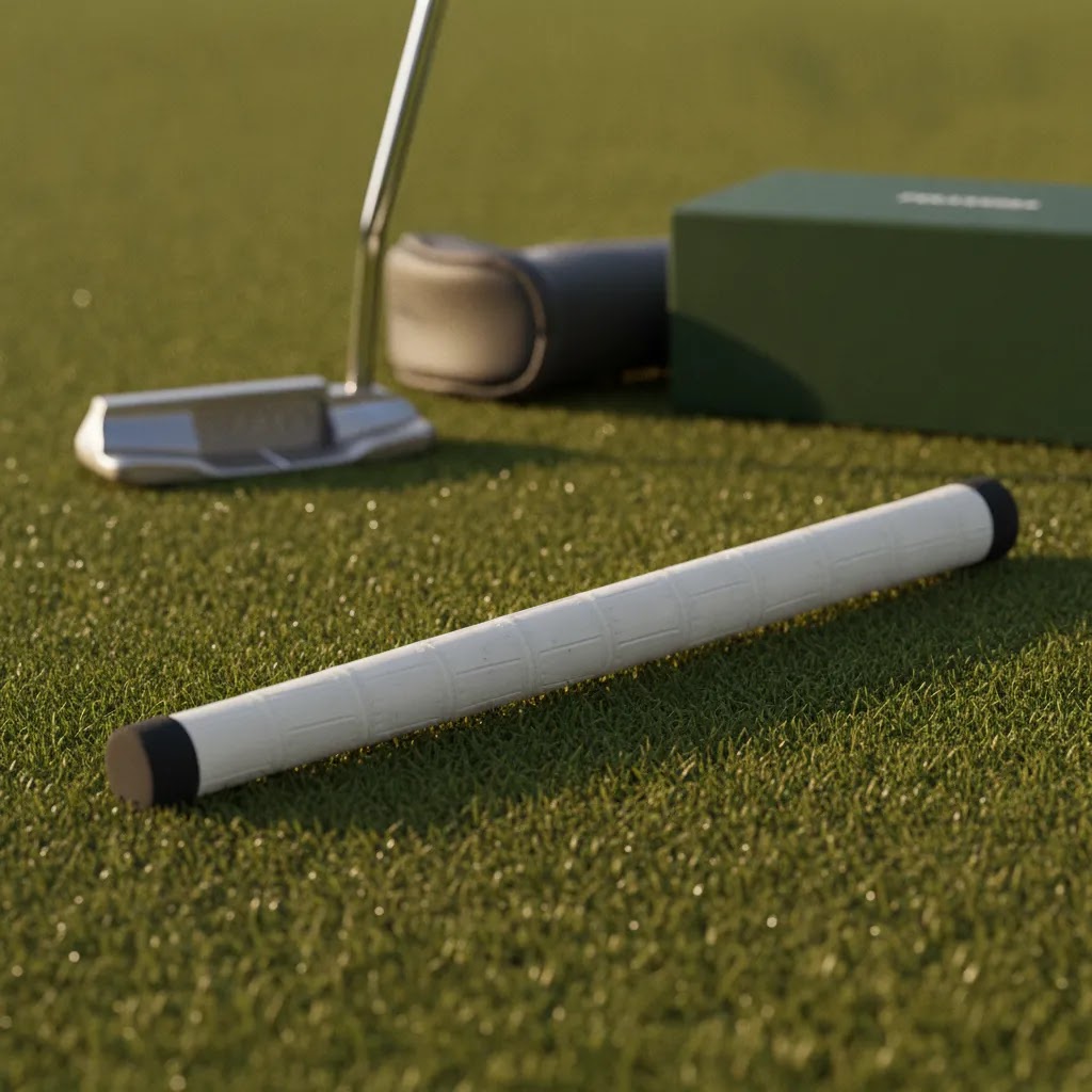 starter golf accessories for beginners upgrade featuring a premium alligator putter grip