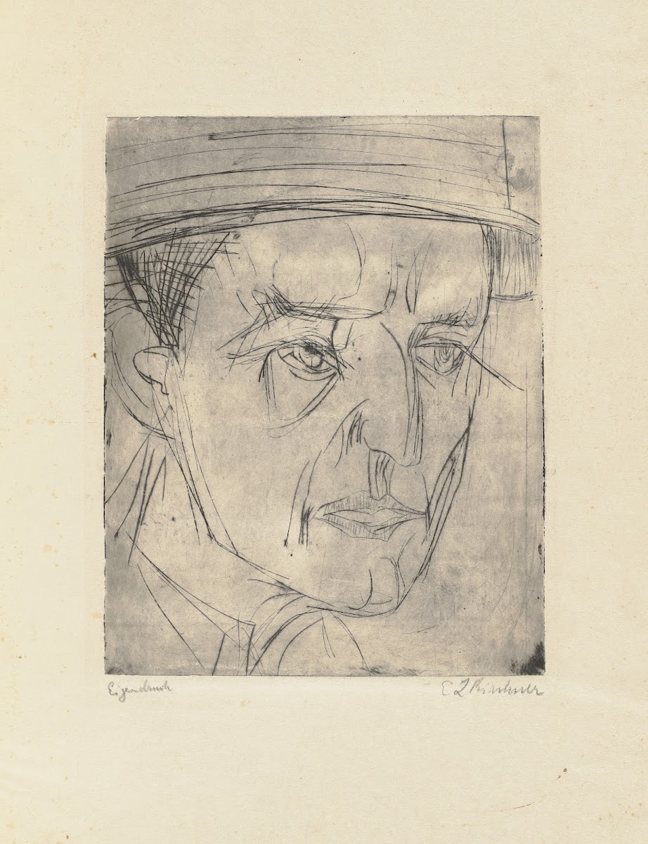 Kopf Dr E Grisebach 1920