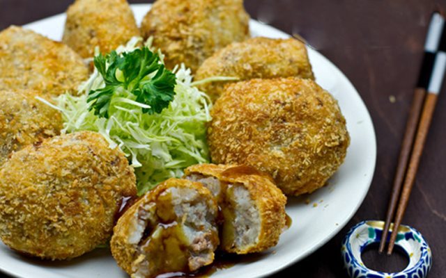 Khoai Tây Thịt Bò Viên