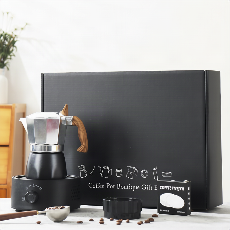 Espressokocher aus Edelstahl
