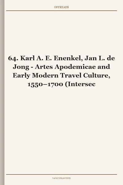 64. Karl A. E. Enenkel, Jan L. de Jong