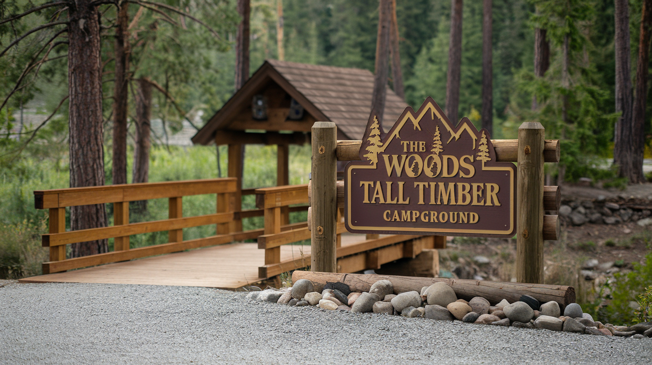 Distance from Woods Tall Timber Campground to Myrtle Beach