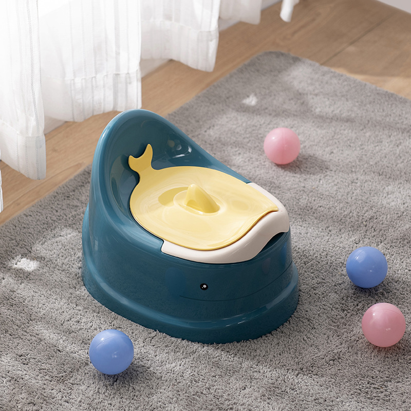 Baby potty made of plastic, multiple colors