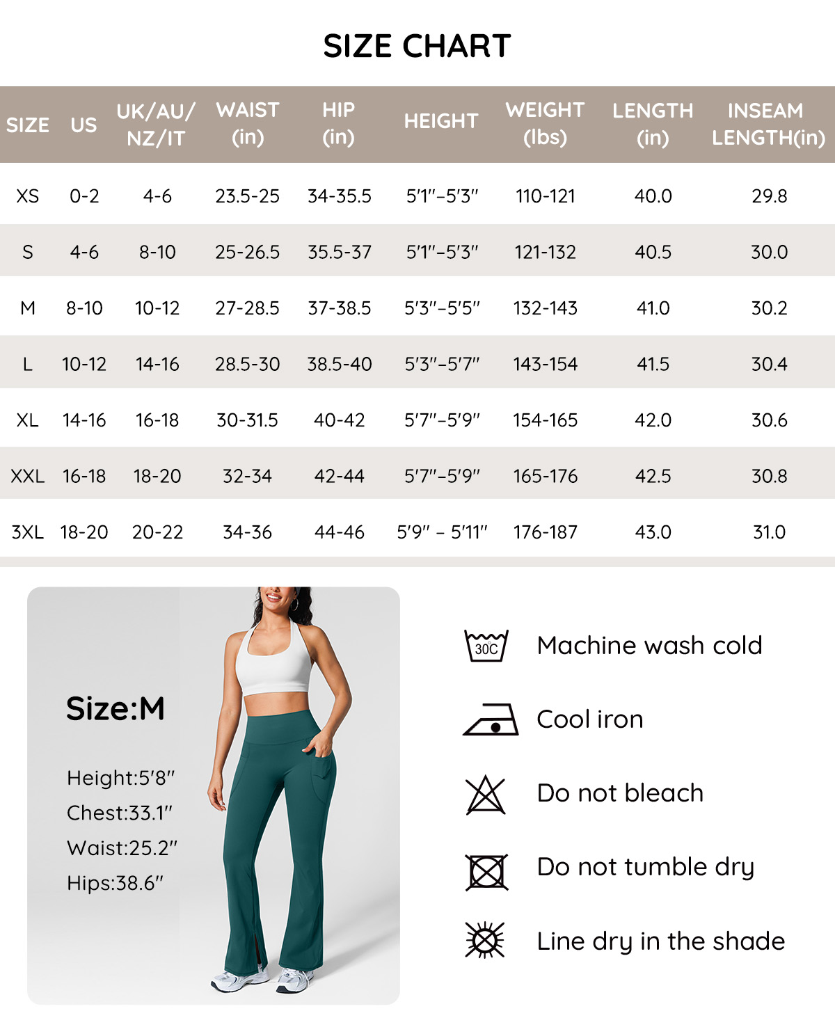 Flared Yoga Leggings