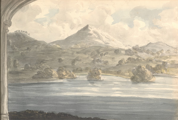 From Window at Eastnor Castle Gloucestershire Beacon September 28 1829 1829