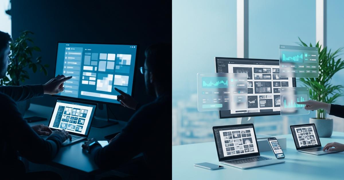 Echipă MASTECH dezvoltă site corporativ Chișinău într-un birou modern