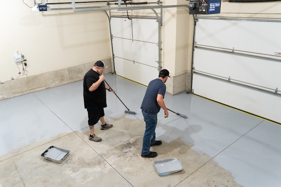 Polyurea Garage Floors project photo