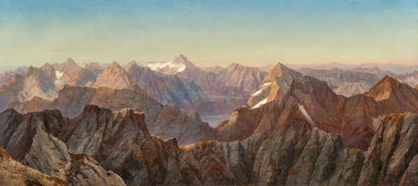 A Panorama from the Mangart in the Julian Alps 4