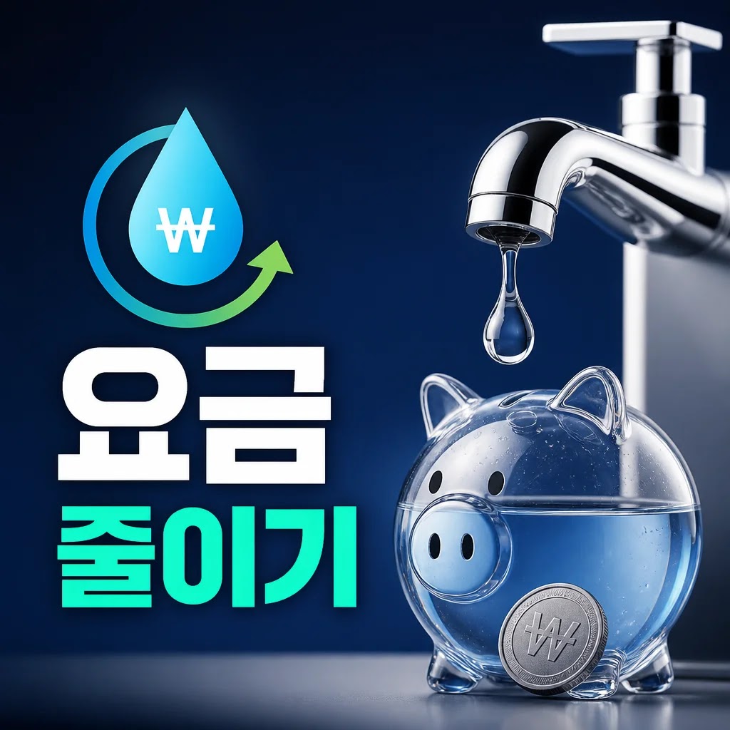 수도요금 절약을 위한 7가지 팁