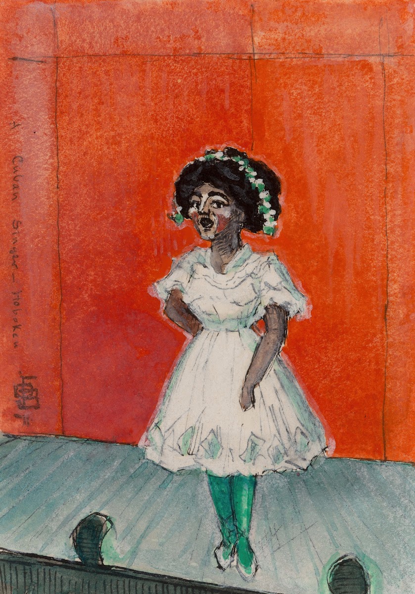 A Cuban SingerHoboken circa 1920