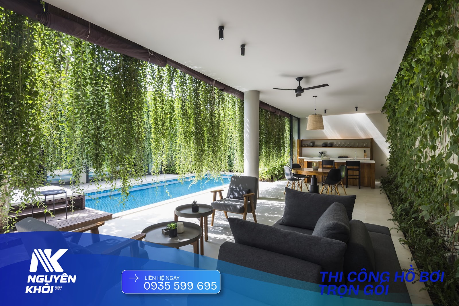 Hệ thống kỹ thuật hồ bơi resort