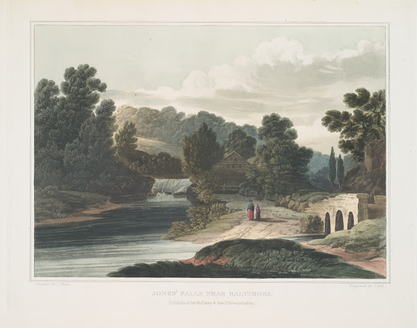 Jones Falls near Baltimore 1819   1821