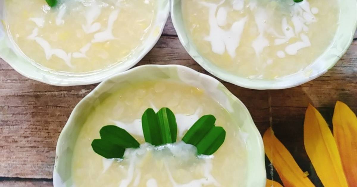 Chè bắp nếp nước cốt dừa
