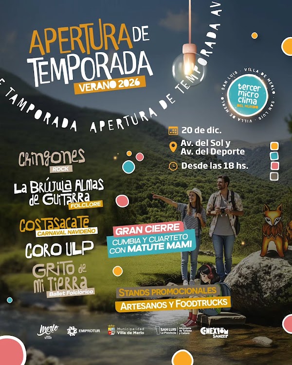 Apertura de Temporada Verano 2026 🌞