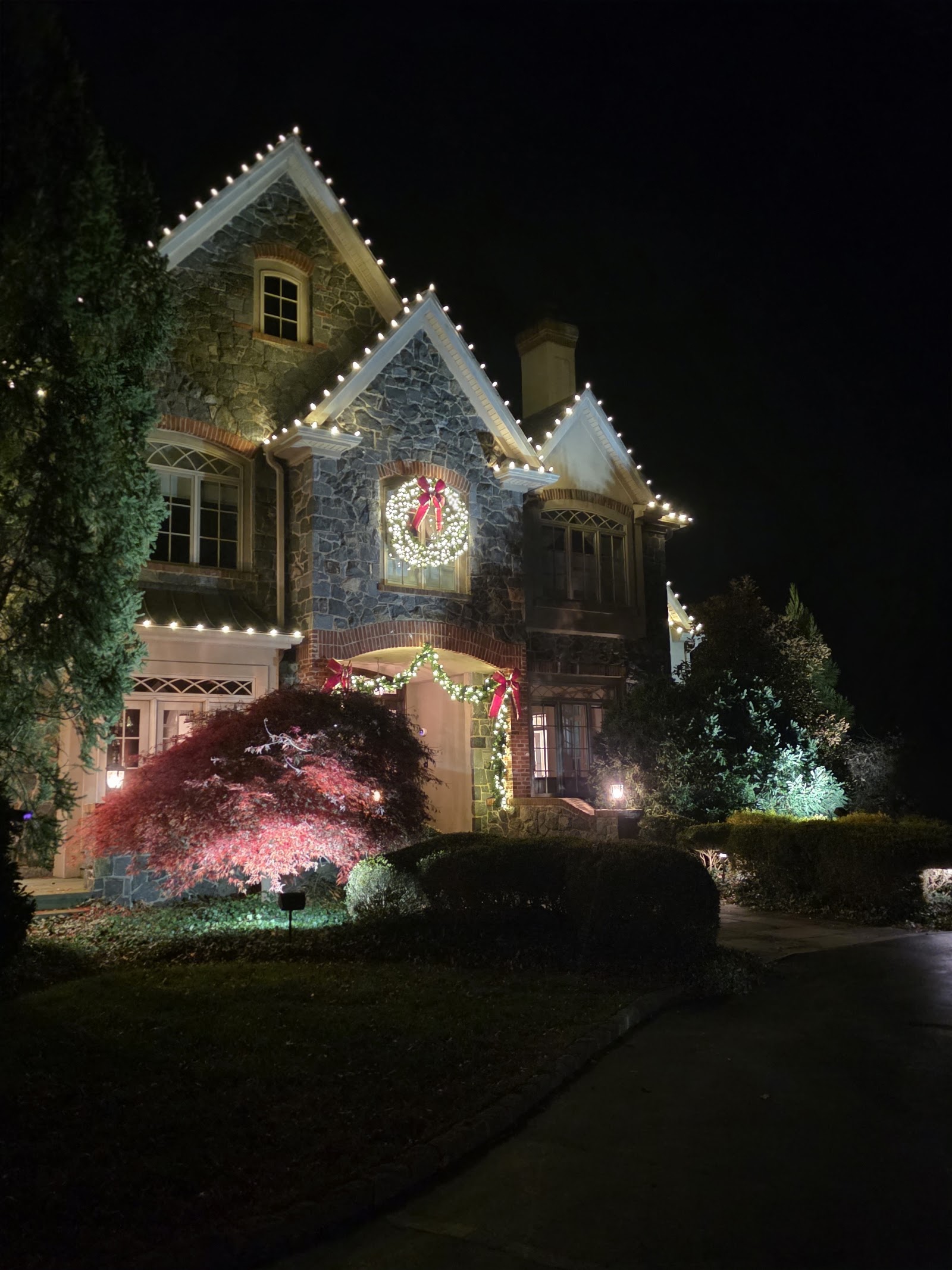 Christmas Light Installation in Landenberg, PA