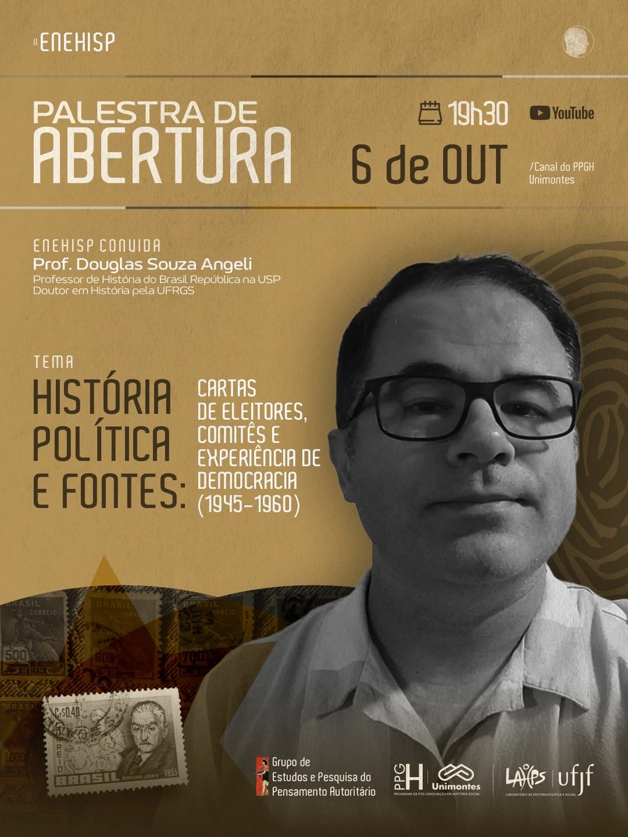 Palestra de abertura · Prof. Douglas Souza Angeli