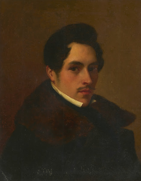 Selbstbildnis Albert Gräfle 1837