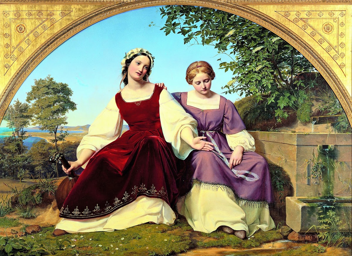Two Girls at the Well 1833