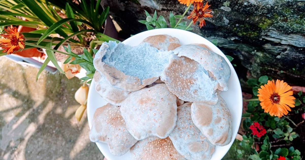 Bánh tiêu khoai lang tím
